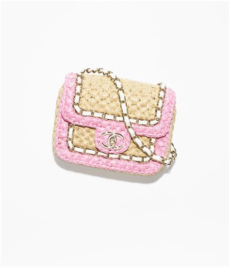 chanel raffia bag|coco chanel original bag.